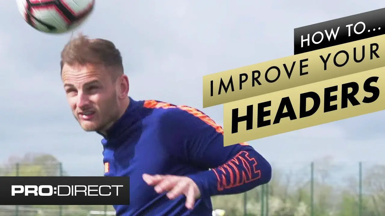 How to head a football